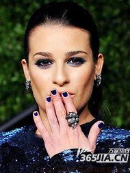 明星图片指甲,揭秘明星们的时尚指甲艺术